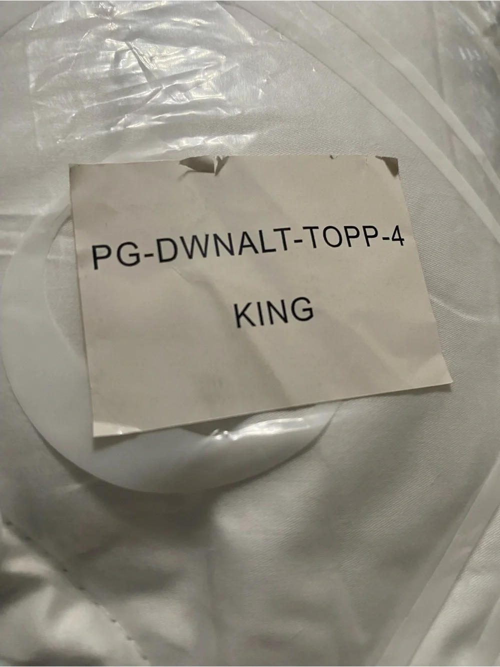 PILLOW GUY king 78x80 in PILLOW GUY SIGNATURE DOWN ALTERNATIVE MATTRESS PAD